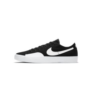 nike mens sb blzr court cv1658 shoes, black/white/gum-brown, 10