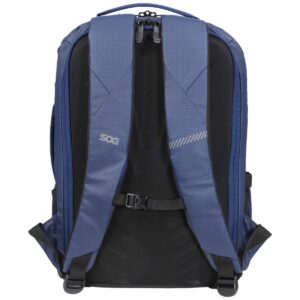 SOG Surrept/16 CS Liter Carry Lightweight Organized Functional Water-Resistant Nylon Travel Day Backpack, Steel Blue/Frost, 16 Liter