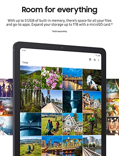 Samsung Galaxy Tab S7 (5G Tablet) LTE/WiFi (Verizon), Mystic Black - 128 GB (2020 Model - US Version & Warranty) - SM-T878UZKAVZW (Renewed)