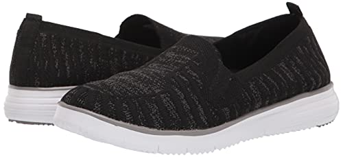 Propét Travel Fit Slip-On Black/Charcoal 9 X (2E)