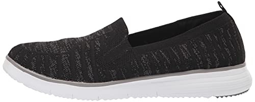 Propét Travel Fit Slip-On Black/Charcoal 9 X (2E)