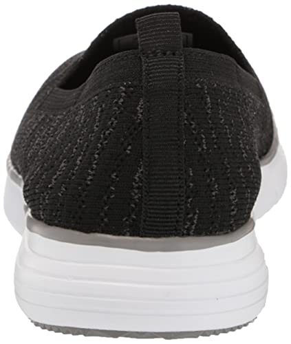 Propét Travel Fit Slip-On Black/Charcoal 9 X (2E)