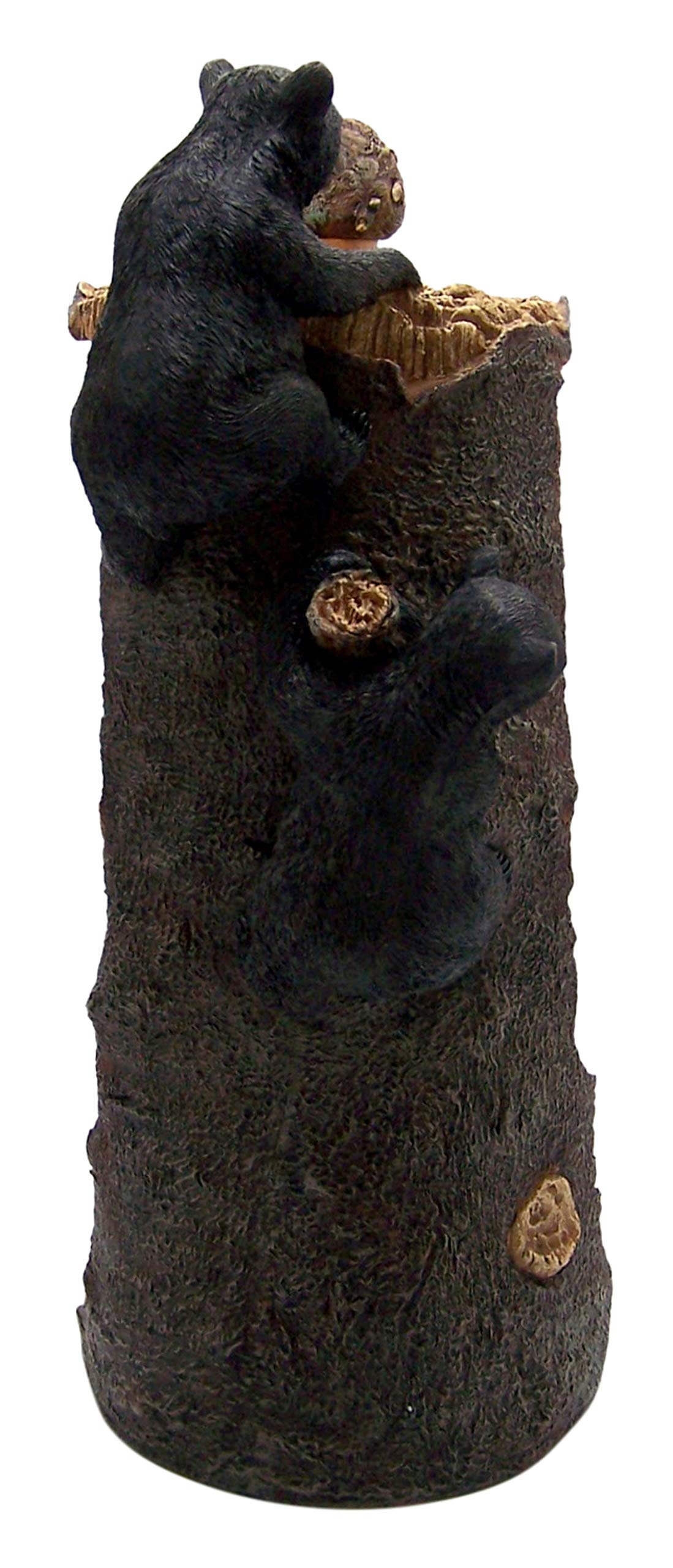 Black Bears Climbing a Tree Paper Towel Holder, 15 1/2 Inches