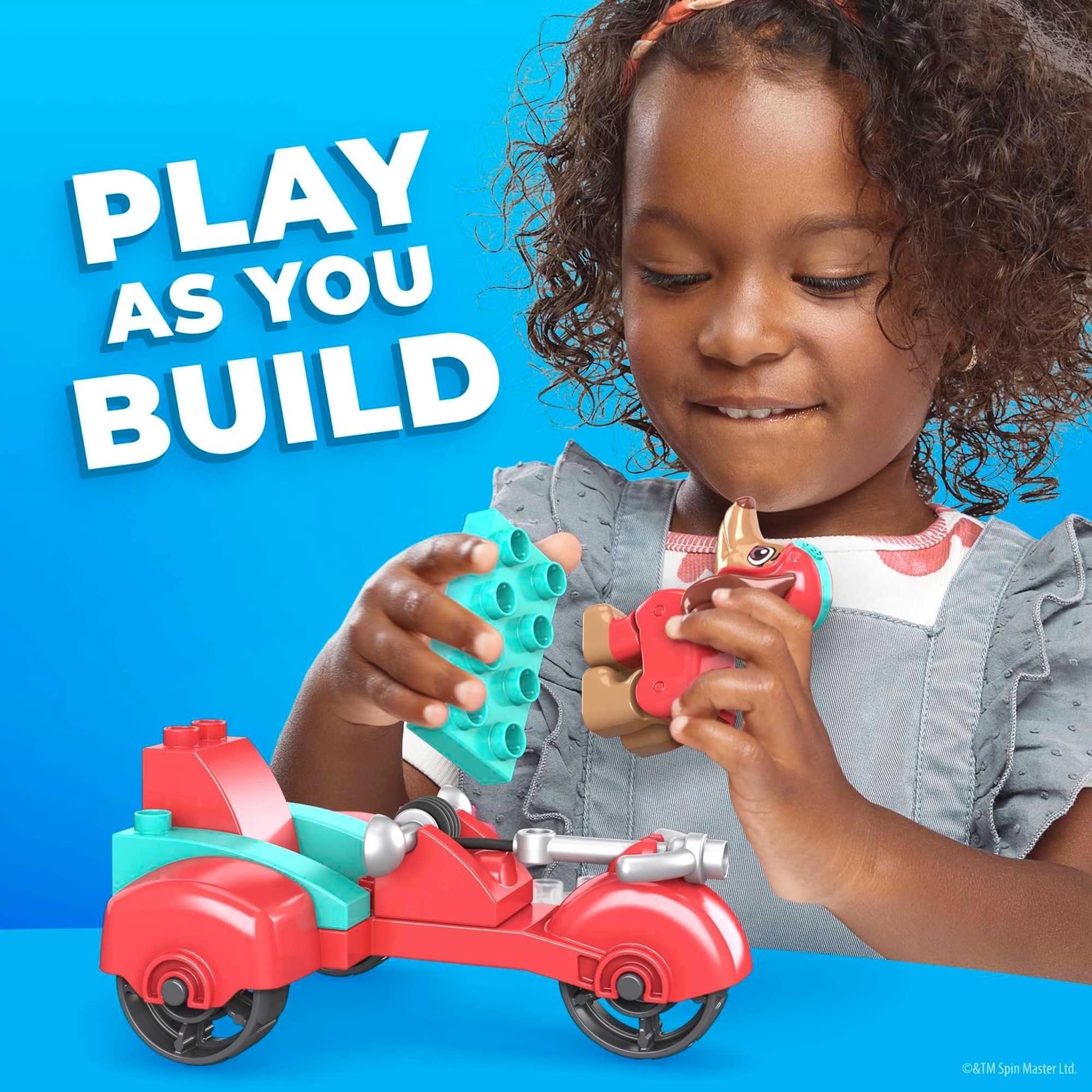 PAW Patrol MEGA Bloks Liberty's City Scooter Toy Building Set