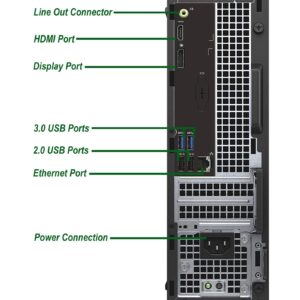 Dell OptiPlex Small Form Desktop Computer, Intel Core i5 6500, 3.2GHz Processor, 16GB Ram, 500GB Solid State Drive,Wireless Keyboard & Mouse, Wi-Fi | Bluetooth, HDMI, Win 10 Pro (Renewed)