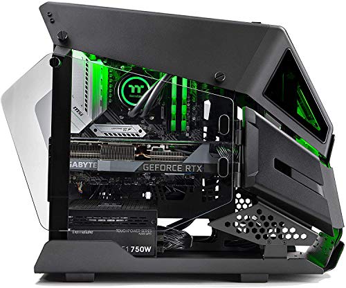 Thermaltake AH-370 Liquid-Cooled PC (AMD Ryzen 7 3700X, RTX 3070, 16GB RGB 3600Mhz DDR4 ToughRAM RGB Memory, 1TB Gen4 NVMe M.2, WiFi, Win 10 Home) Gaming Desktop Computer AHT2-B550-A37-LCS