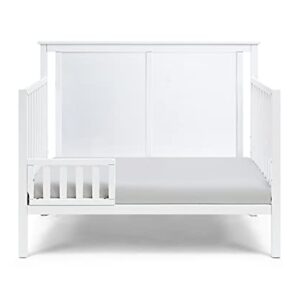 Suite Bebe Connelly 4 in 1 Convertible Crib in White with Rockport Gray Wood