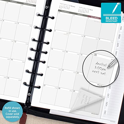 2022 Weekly Planner Refill by AT-A-GLANCE, 12028 DAY-TIMER, 5-1/2" x 8-1/2", Size 4 (061-285Y)