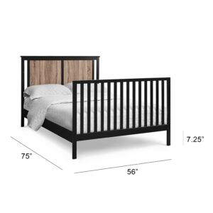 Suite Bebe Connelly Crib to Conversion Kit Only Adjustable in Quick Ship, Black