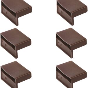 cyclingcolors 10x Bed Slat Holders 53mm 55mm Cap Universal Brown Plastic Side slats Replacement end caps