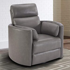 parker living radius - florence heron - powered by freemotion power cordless swivel glider recliner