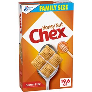honey nut chex cereal family size, 19.6 oz