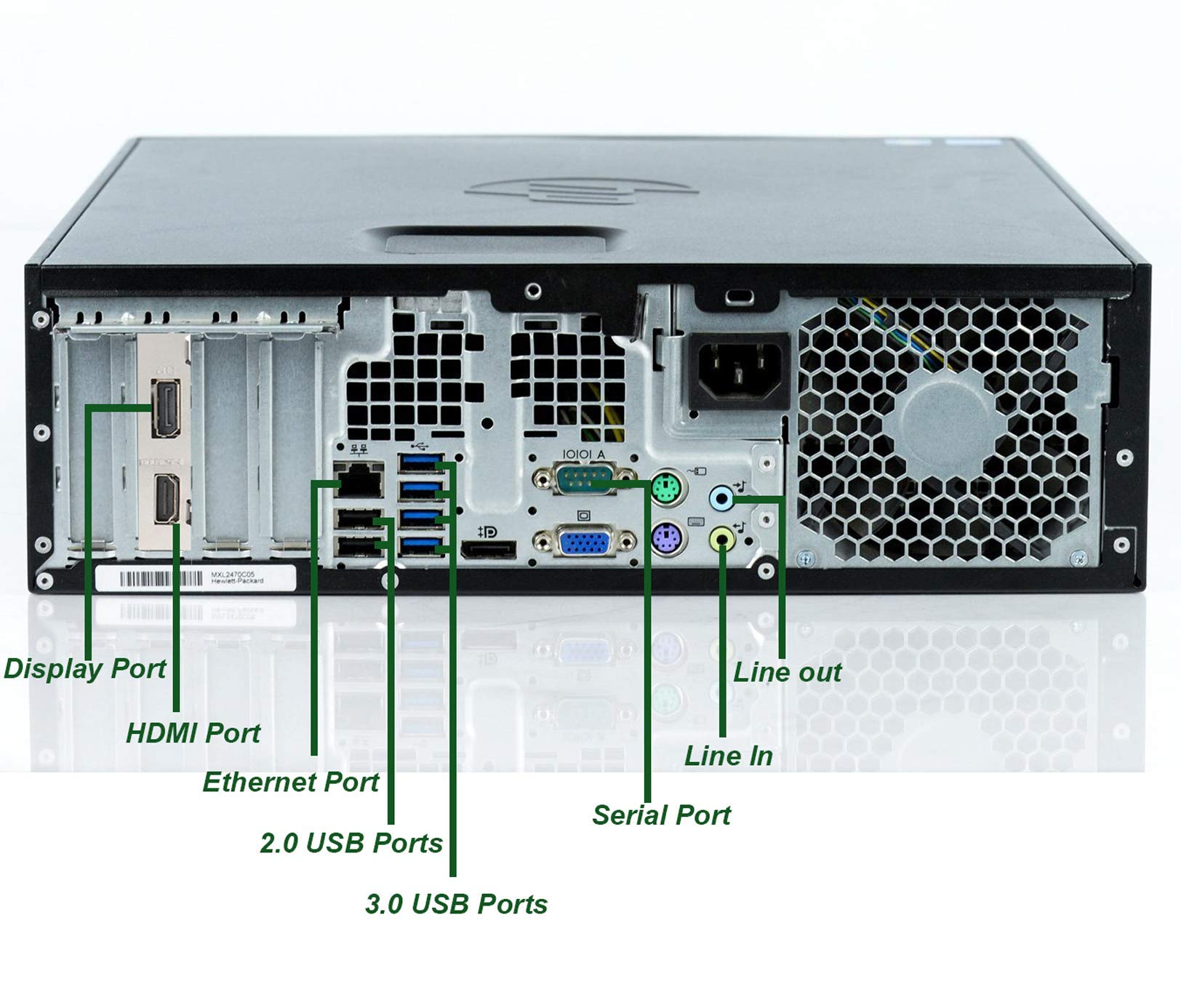 HP Small Form Computer Desktop PC, Intel Core i5 3.10 GHz, 16GB Ram, 120GB SSD, 1TB Hard Drive,WiFi | Bluetooth, HDMI, HP 23.8-inch Monitor, NVIDIA GeForce GT 1030 2GB DDR5, Windows 10 (Renewed)