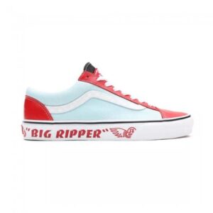 Vans Style 36 (SE Bikes Big Ripper) Red/Plume/Reflective Men's 8, Women's 9.5 Medium