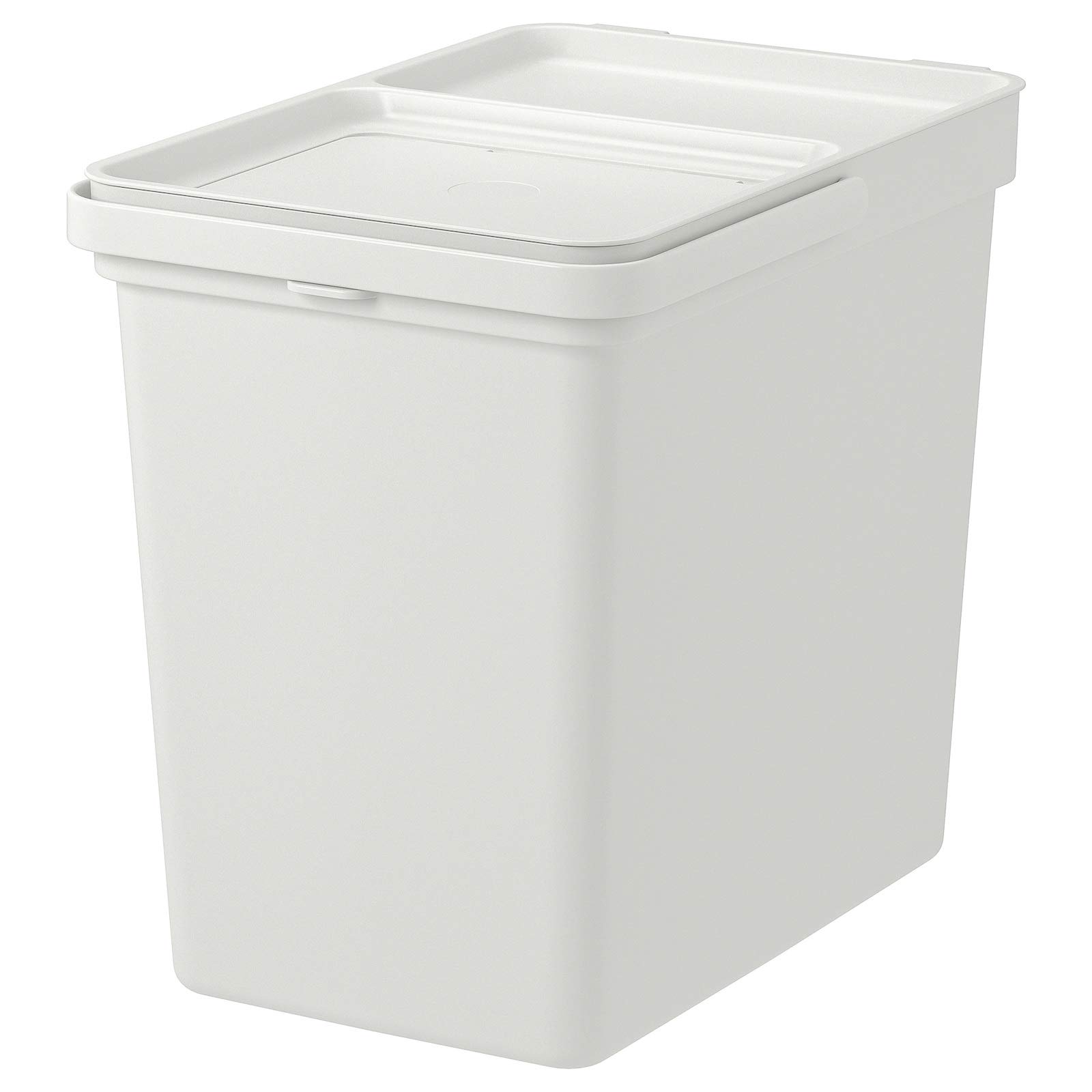 IKEAIkea TSSP Bin with lid, Light grey22 l (6 Gallon),Blue