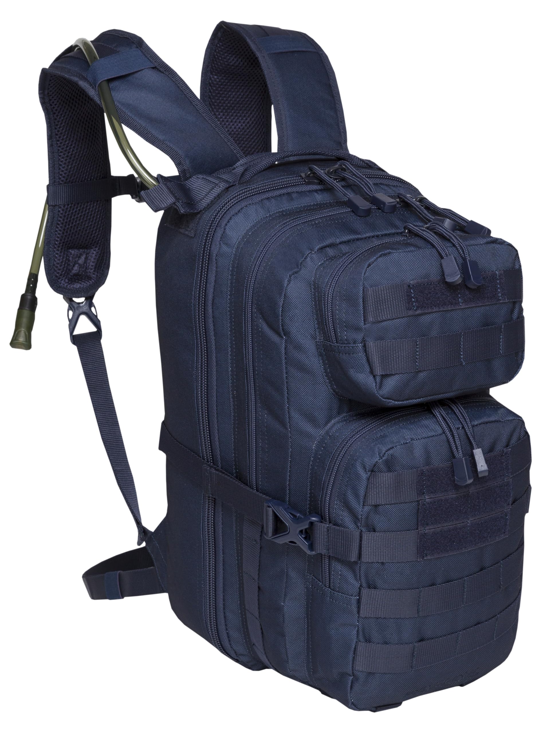 Fieldline Tactical Surge Hydration Pack with 2-Liter Reservoir, 22.2-Liter Storage, Navy Blue, Fieldline Hiking, Navy Blazer, 9.2 x 17.7 x 6.9 inches (WxHxD)