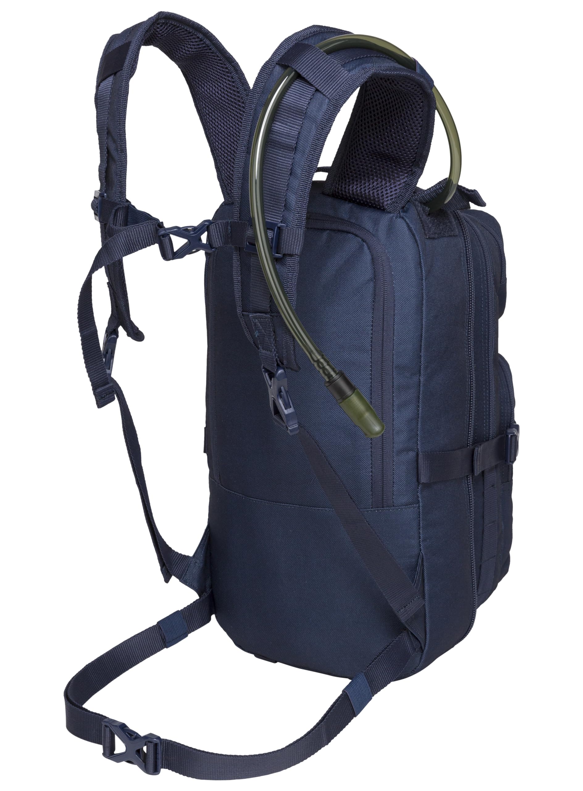 Fieldline Tactical Surge Hydration Pack with 2-Liter Reservoir, 22.2-Liter Storage, Navy Blue, Fieldline Hiking, Navy Blazer, 9.2 x 17.7 x 6.9 inches (WxHxD)