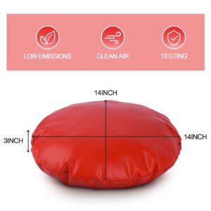 GAMENOTE Round Floor Cushions for Classroom - Comfy Memory Flexible Seating Floor Seat Cushion for Kids Distance Learning (6 Pieces)