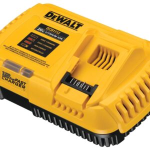 DEWALT Battery Charger, 20V + Flexvolt Fast Charger (DCB1112)