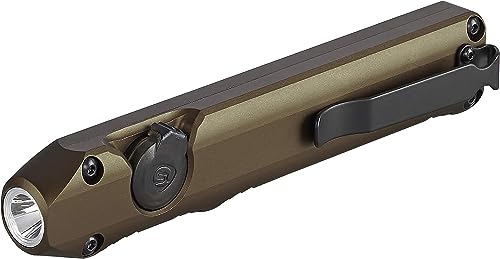 Streamlight 88811 Wedge 300-Lumen Slim Everyday Carry Flashlight, Includes USB-C Cord, Lanyard, Coyote