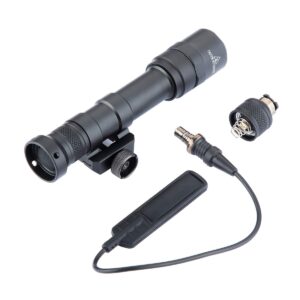 assletes tactical flashlights, black rifle weapon light,pressure switch included