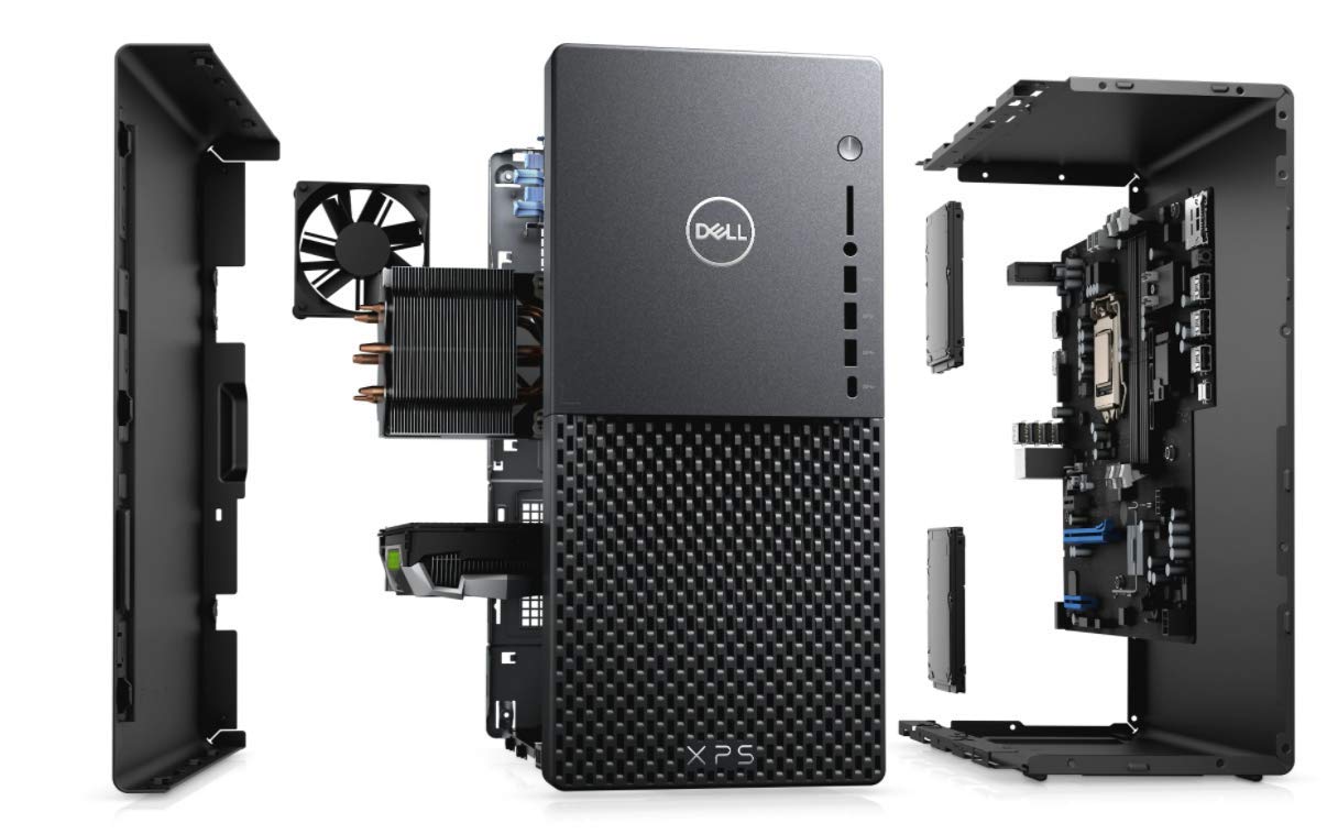 Dell 2021 Newest XPS Desktop Tower Computer, 6 Core Intel Core i3-10100 3.60 GHz, 8GB RAM, 1TB HDD, No DVD, Bluetooth, Wi-Fi, RJ-45, HDMI, Windows 10 Pro