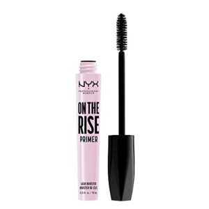 nyx professional makeup on the rise lash primer, eyelash booster