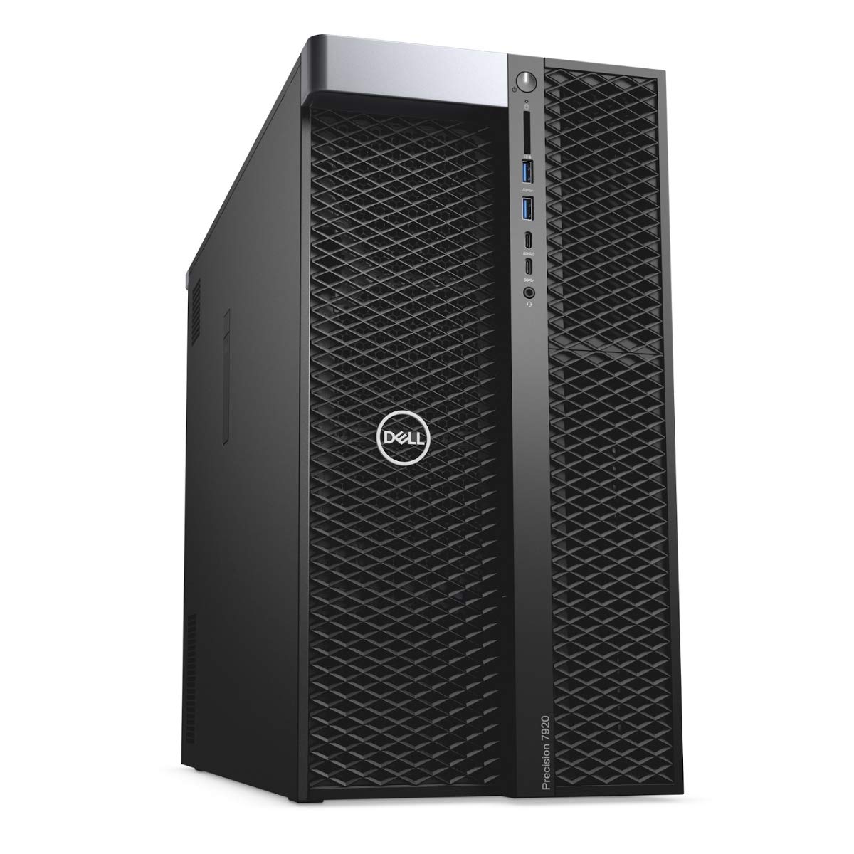 Dell Precision 7920 Tower Workstation, VR CG AI 4K Editing Rendering, 2X Intel Xeon Gold 6130 up to 3.7GHz (32-Cores), 192GB DDR4, 2X 1TB SSD + 2X 4TB HDD, Quadro P1000 4GB, Windows 10 Pro (Renewed)