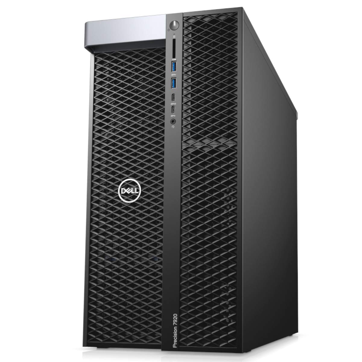 Dell Precision 7920 Tower Workstation, VR CG AI 4K Editing Rendering, 2X Intel Xeon Gold 6130 up to 3.7GHz (32-Cores), 192GB DDR4, 2X 1TB SSD + 2X 4TB HDD, Quadro P1000 4GB, Windows 10 Pro (Renewed)