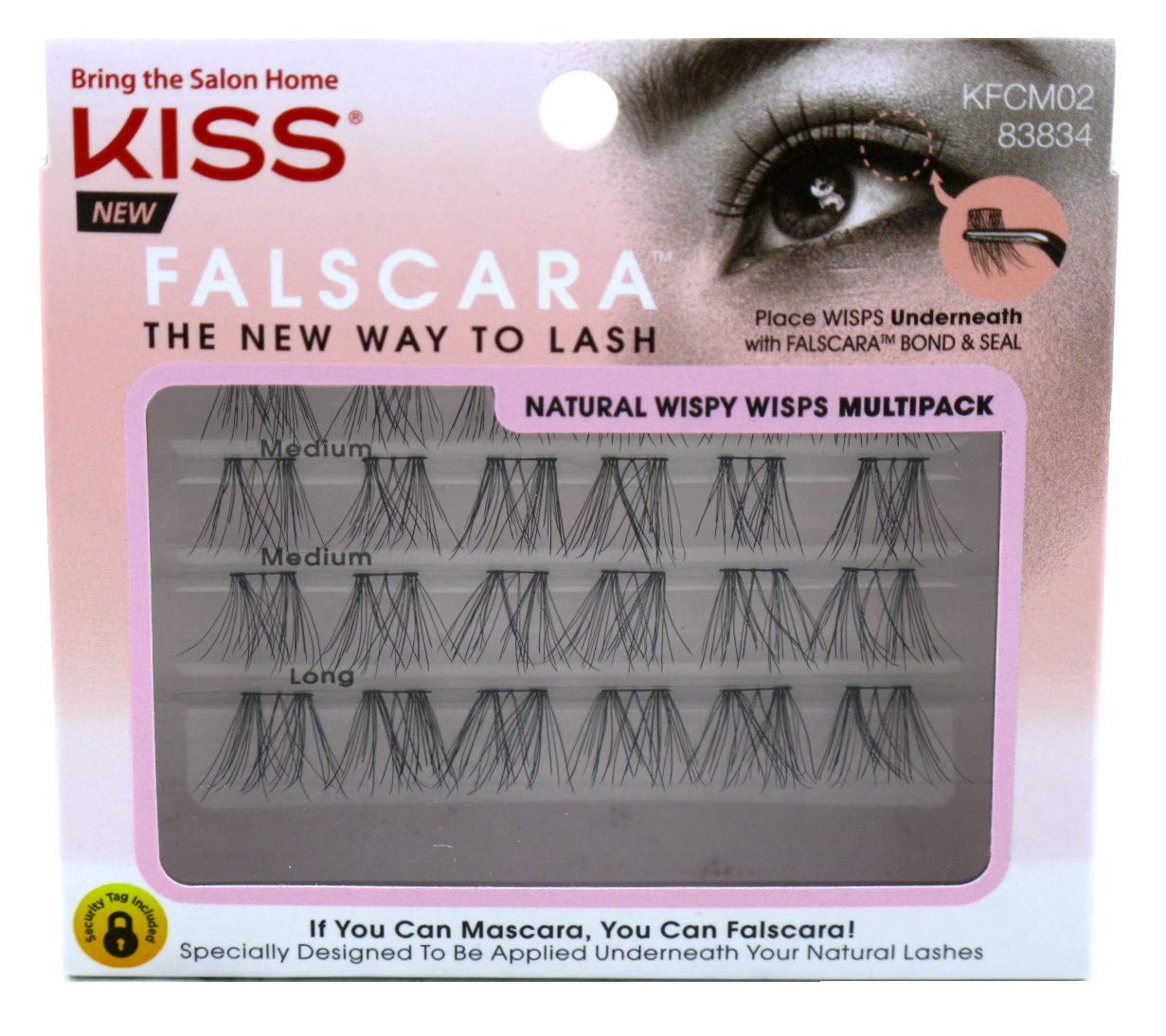 Kiss Falscara Natural Wispy Wisps Multi-Pack (Pack of 2)