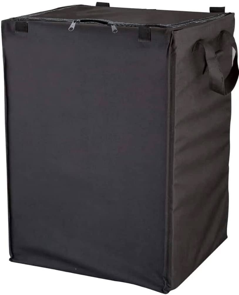 Jumbo Waterproof Shopping Cart Liner, 600D Oxford Zipper Closure, for Groceries & Laundry Bag