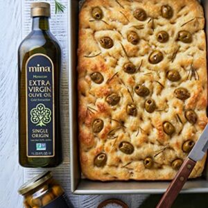 Mina Extra Virgin Olive Oil, New Harvest, Polyphenol Rich Moroccan Olive Oil, Cold Extraction, Single Origin Olive Oil, Less Than 0.2% Acidity, 68 Fl Oz, 2 L