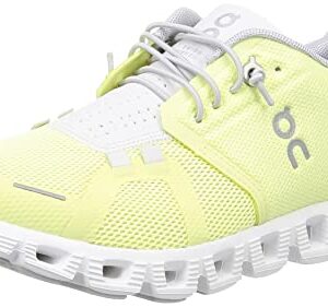 On Women's Cloud 5 Sneakers, Hay/Frost, 10