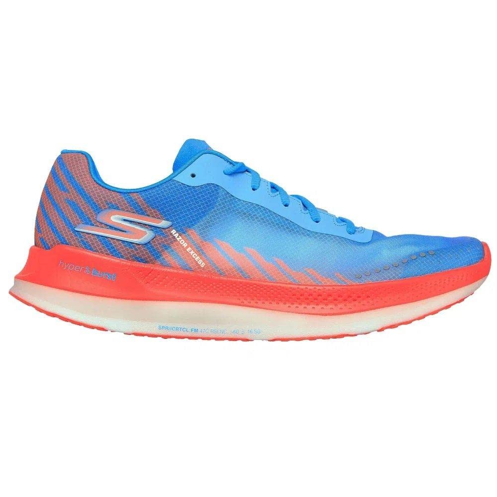 Skechers Go Run Razor Excess Navy/Coral 8.5 D (M)