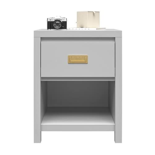 Little Seeds Monarch Hill Haven Kids' Nightstand, Dove Grey