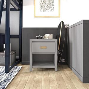 Little Seeds Monarch Hill Haven Kids' Nightstand, Dove Grey