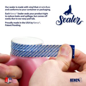 Kenco Sealer - Reduces Liquid Leaks and Spills - with Easy Pull Tab! Made in The USA (3/4" X 6", 1 Pack)