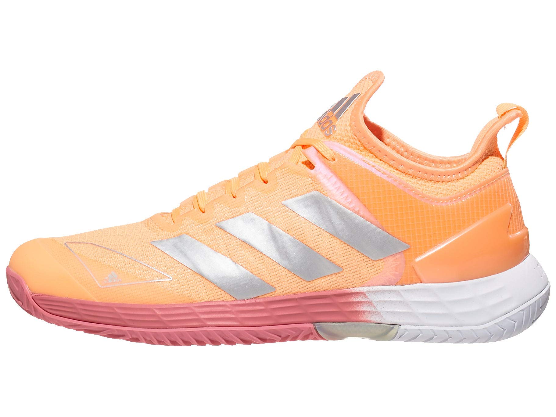 adidas Adizero Ubersonic 4 Acid Orange/Silver Metallic/Hazy Rose 5.5 B (M)