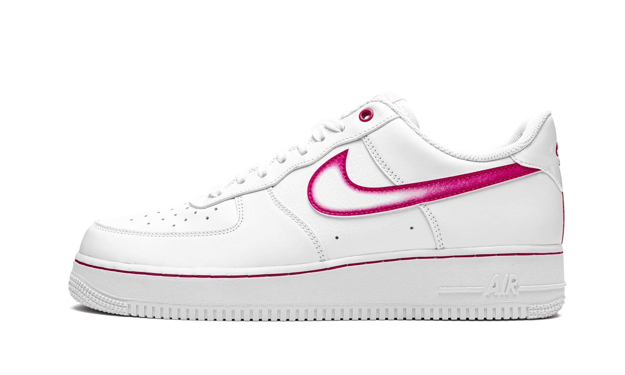 Nike Womens WMNS Air Force 1 '07 DD9683 100 Airbrush - Pink - Size 12W