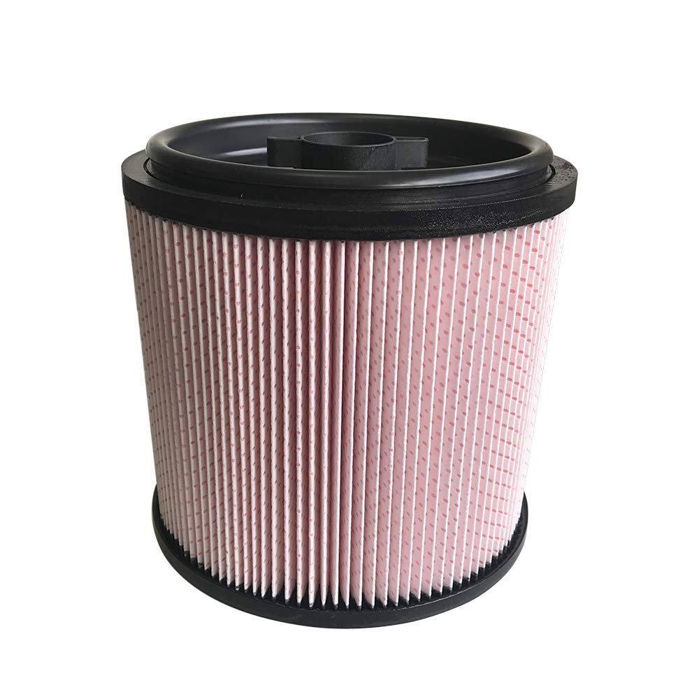 Replacement Cartridge FINE DUST FILTER fits for Hart VACUUM FILTER Fit HART Most Shop-Vac Wet/Dry Vacs 5 to 16 Gallon---1pack (pink)