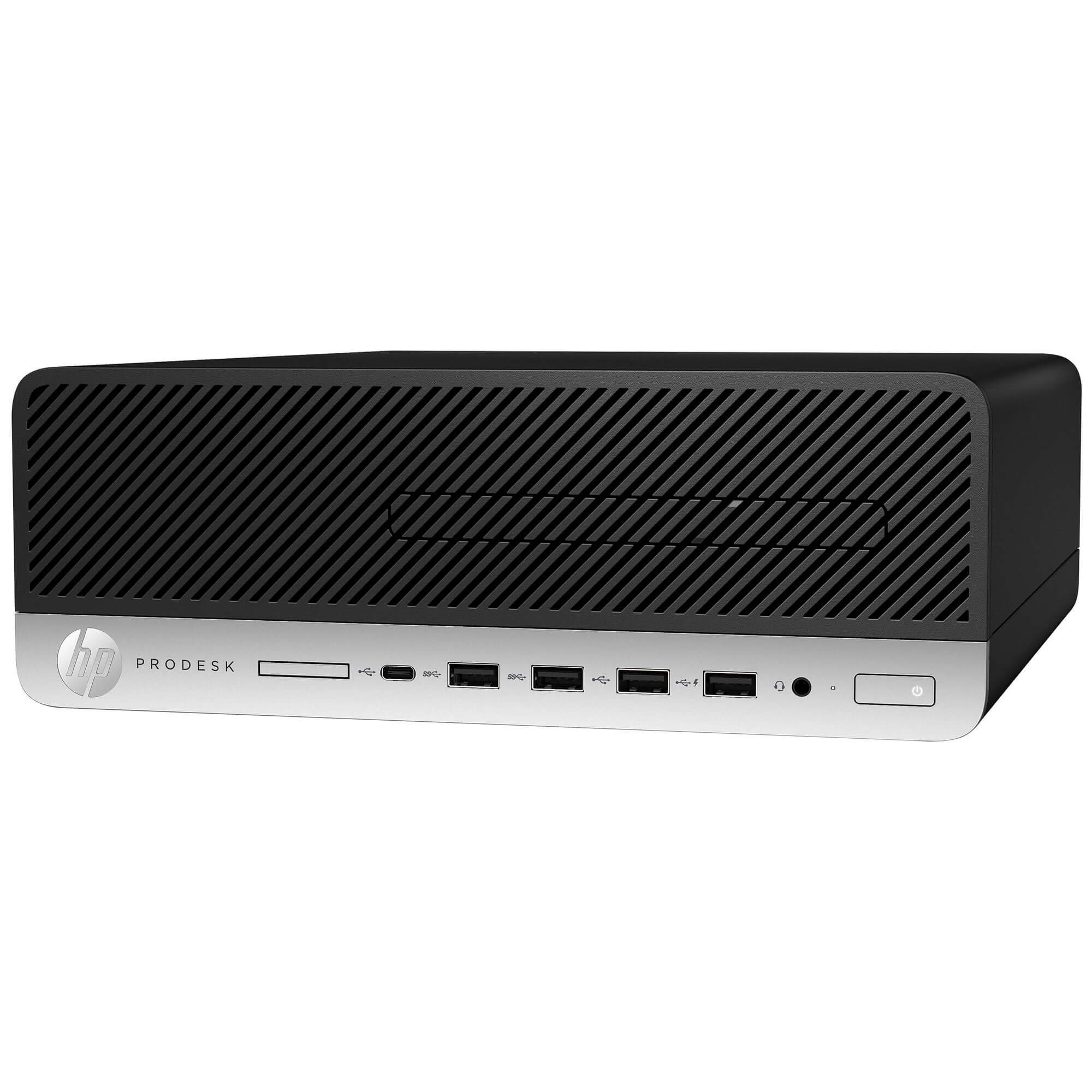 HP 600G3 Desktop Computer, Intel Core i5 Quad Core, 16GB RAM, 512GB Solid State Drive, DVD, Wi-Fi, Windows 10 Professional (Renewed)