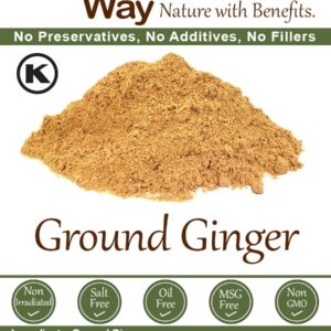 The Spice Way Ginger Powder- (8 oz) a pure dry ground powdered root