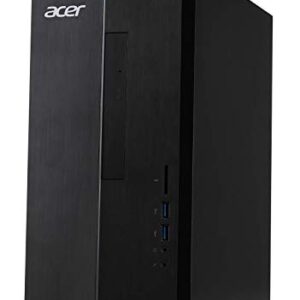 Acer Aspire TC-391-UR12 Desktop, AMD Ryzen 5 4600G Hexa-Core Processor, AMD Radeon Graphics, 12GB DDR4, 512GB NVMe M.2 SSD, 8X DVD, Wi-Fi 5, Windows 10 Home