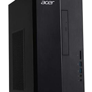 Acer Aspire TC-391-UR12 Desktop, AMD Ryzen 5 4600G Hexa-Core Processor, AMD Radeon Graphics, 12GB DDR4, 512GB NVMe M.2 SSD, 8X DVD, Wi-Fi 5, Windows 10 Home