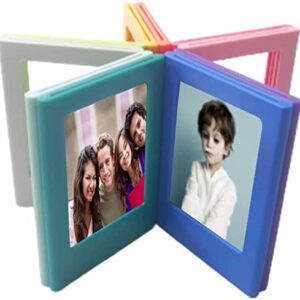 k Mini Photos Frame for Polaroid, Table Magnetic Picture Frames for Insta Mini Film, Fridge Magnetic Photo Frame, Picture Holders for Polaroid 3.3 x 2.1 inch