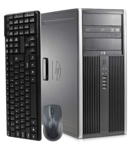 hp elite 8300 tower computer desktop pc, intel core i5 3.20ghz processor, 16gb ram, 128gb m.2 ssd, 3tb hard drive, wireless keyboard & mouse, wifi | bluetooth, dvd drive, windows 10 (renewed)