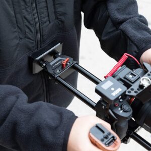 SMALLRIG Lightweight Chest Pad with 15mm LWS Rod Clamp for Handheld Camera Operation - MD3183