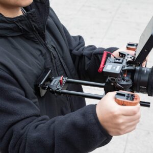 SMALLRIG Lightweight Chest Pad with 15mm LWS Rod Clamp for Handheld Camera Operation - MD3183