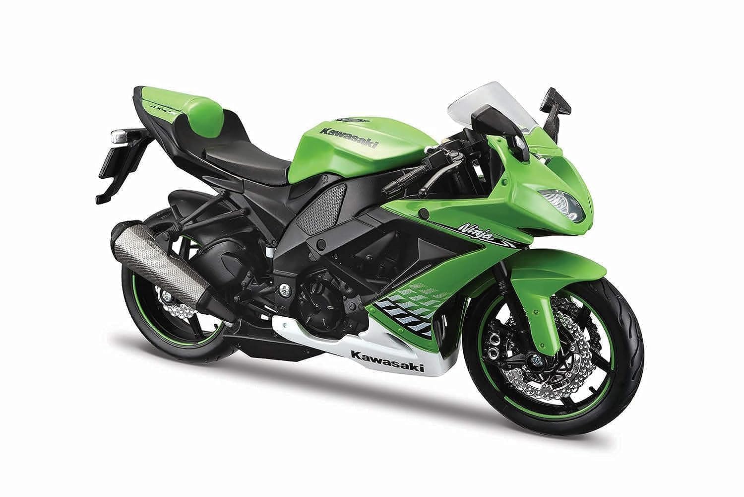 Maisto M32709 1:12 Motorbike-Kawasaki Ninja ZX-10R, Assorted Designs and Colours