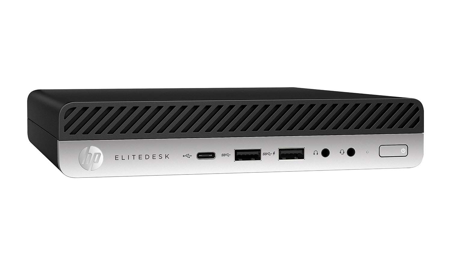 HP EliteDesk 705 G4 mini Home and Business Desktop Mini Black (AMD Ryzen 5 PRO 2400GE 4-Core, 8GB RAM, 256GB SSD, AMD RX Vega 11, Wifi, Bluetooth, 6xUSB 3.1, 3 Display Port (DP), Win 10 Pro) (Renewed)